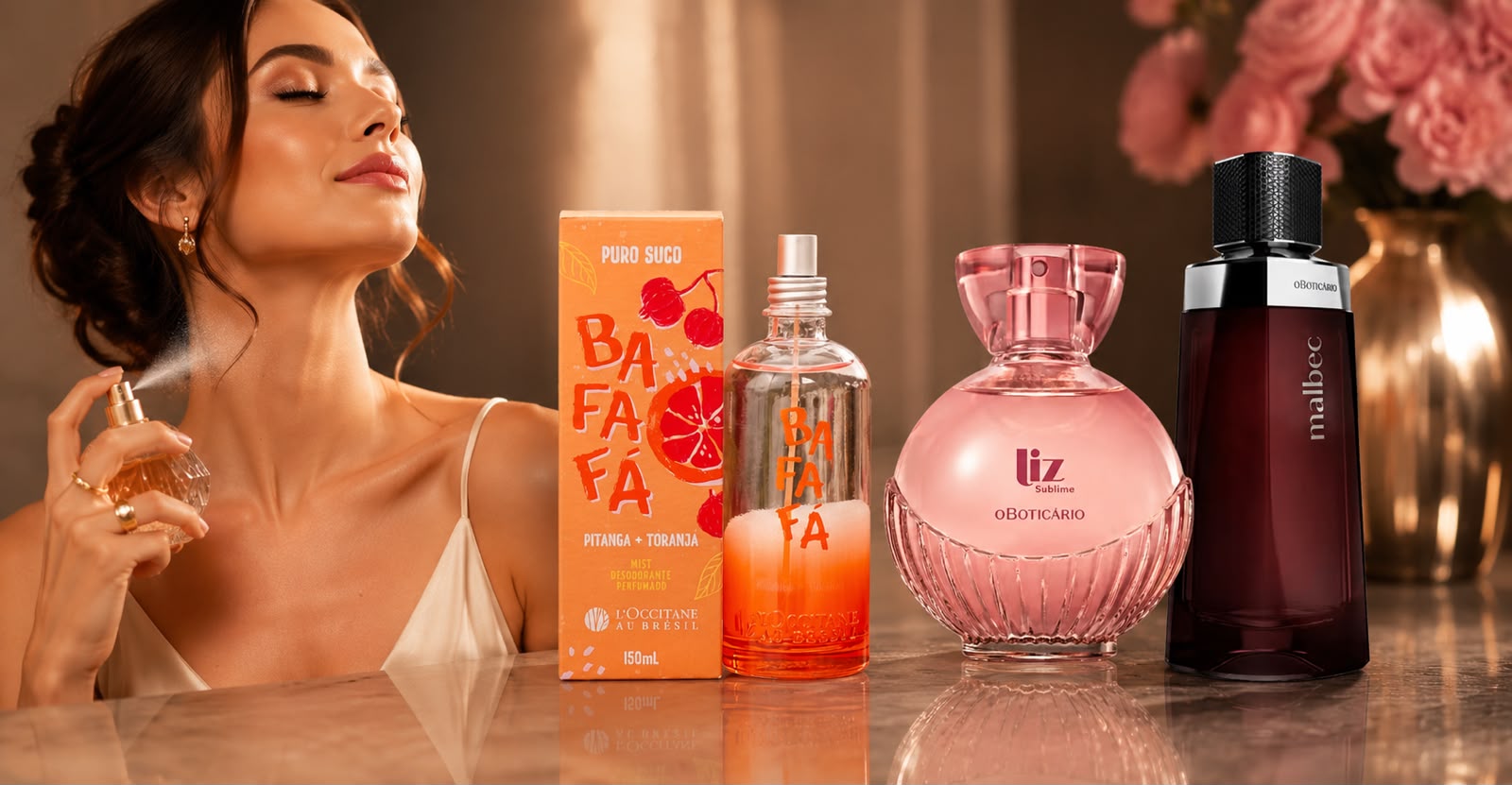 ENCONTRE A FRAGRÂNCIA QUE COMBINA COM VOCÊ!