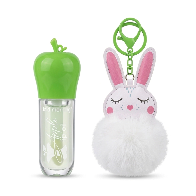 Lip Oil Apple Hold Morning Chaveiro Pompom