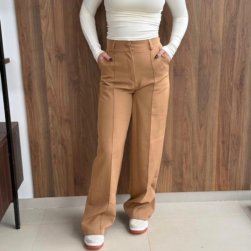 Calça Alfaiataria Bianca Terracota