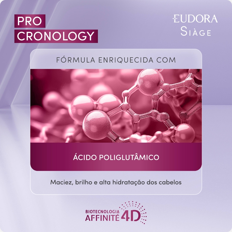 Combo Siàge Pro Cronology: Shampoo 250ml + Condicionador 200ml + Máscara de Hidratação 250g - foto 6