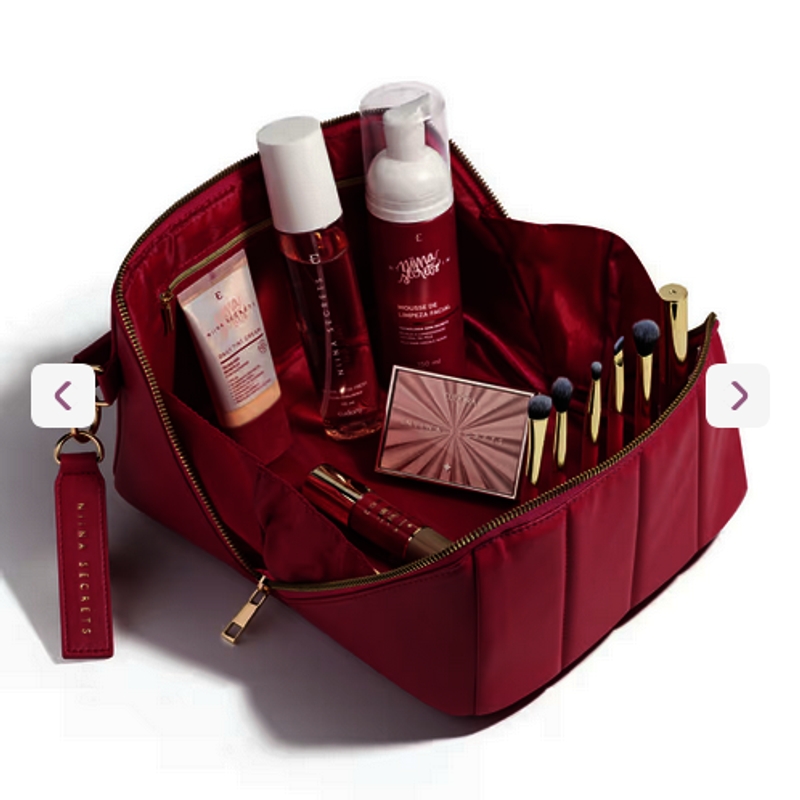 Maleta de Make Necessaire Pink Niina Secrets - foto 3