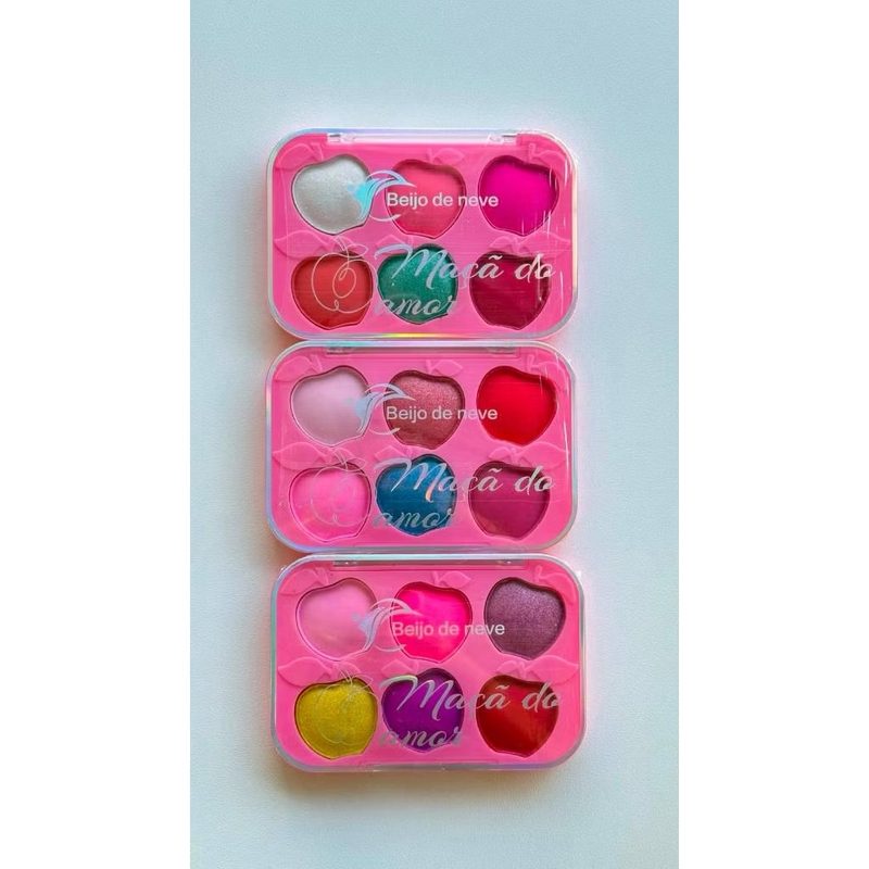 Paleta De Sombras Infantil Maçã Do Amor - foto 2