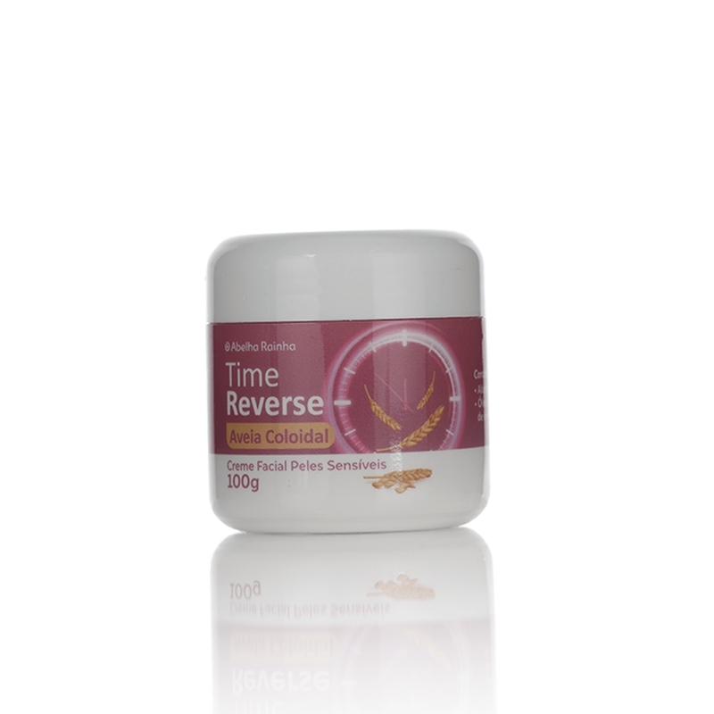 Time Reverse Creme Facial Com Aveia Coloidal Para Peles Sensiveis 100g