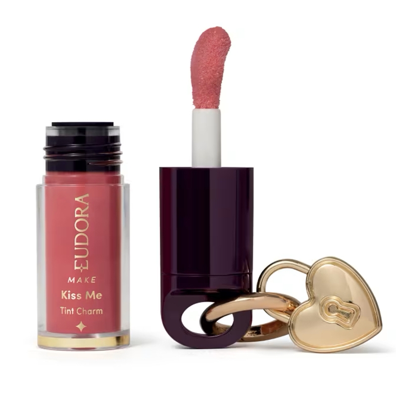 Lip Oil Tint Charm Pink Eudora Make Kiss Me 2ml