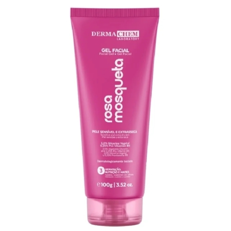 Dermachem Gel Facial 100g Rosa Mosqueta