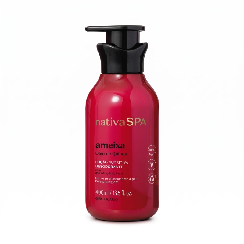 Loção Hidratante Desodorante Corporal Nativa Spa Ameixa 400Ml O Boticario