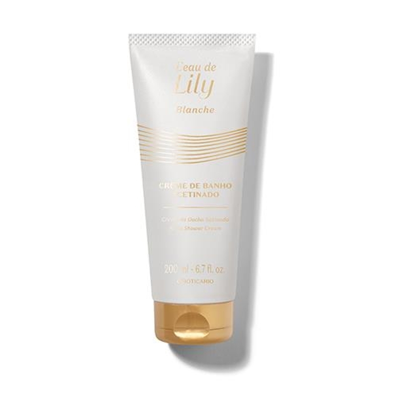 Creme de banho Acetinado Corporal L’eau de Lily Blanche 200ml
