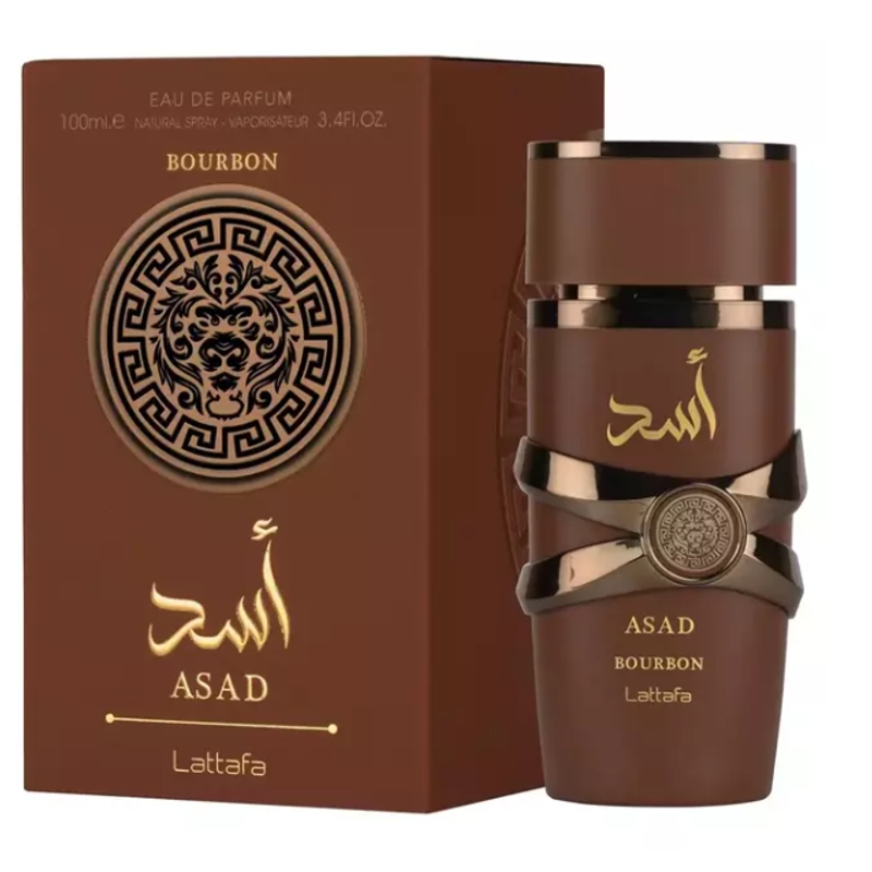 Asad Bourbon Lattafa Eau de Parfum - Perfume Masculino