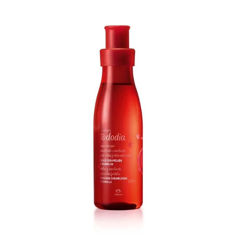 Body Splash Maçã Caramelizada e Baunilha 200ml FRUTAL ADOCICADO LEVE