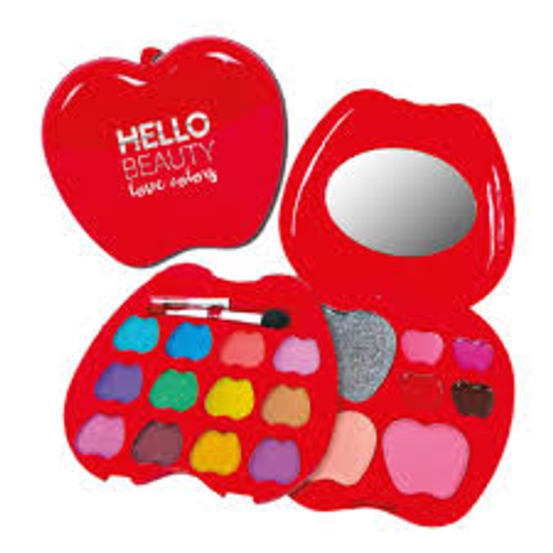 Kit de Maquiagem Love Colors Hello Beauty