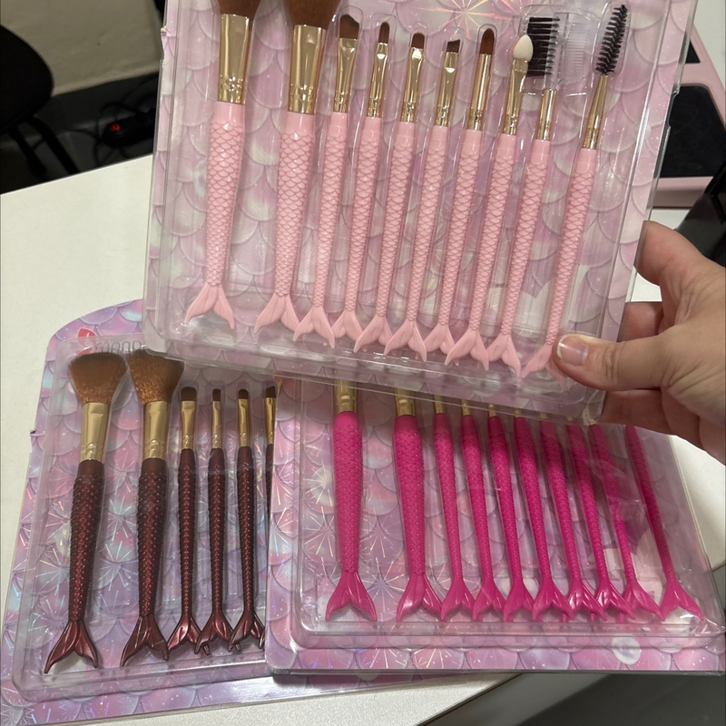 Kit Pincel 10un Sereia Mandala