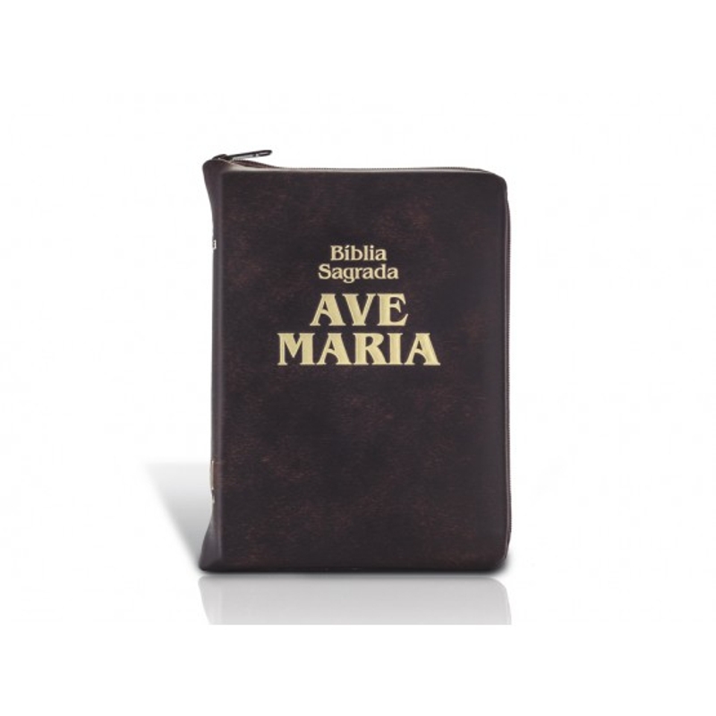 Bíblia Ave Maria - Média - zíper