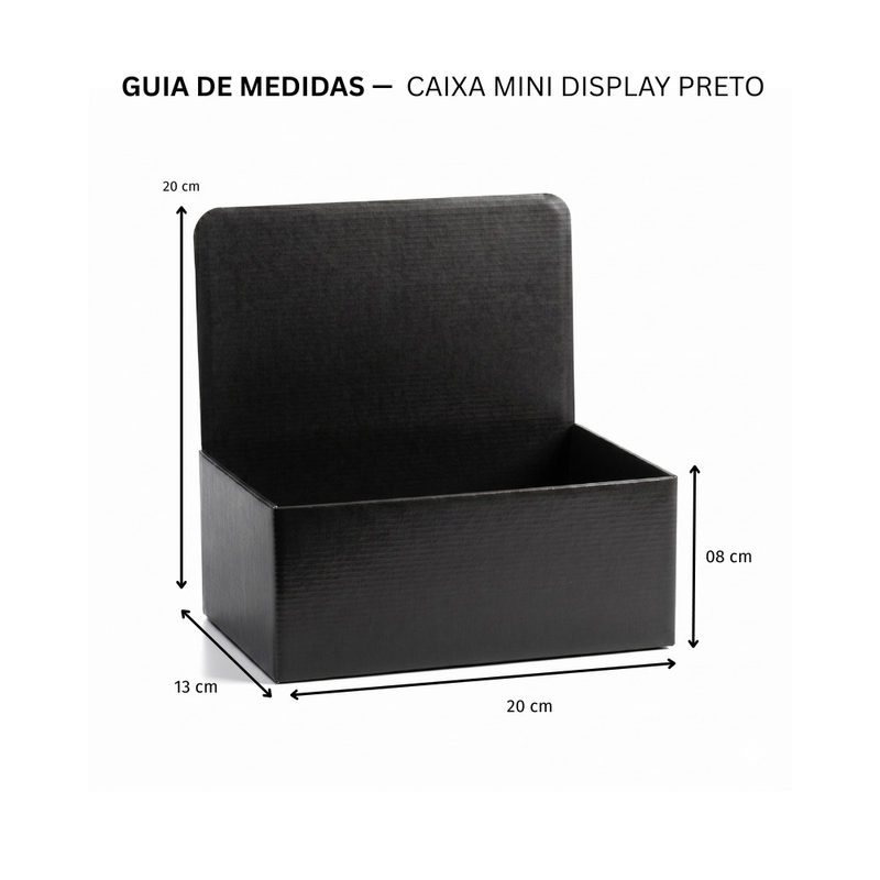 Caixa Mini Display Preto