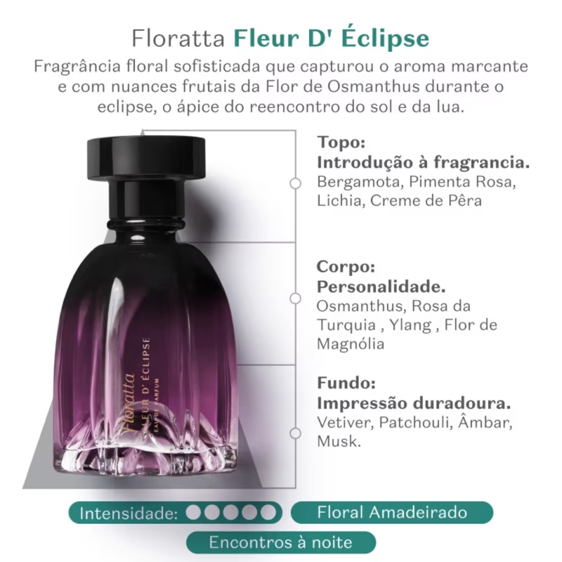 Floratta Fleur d' Éclipse Eau De Parfum 75ml - foto 3