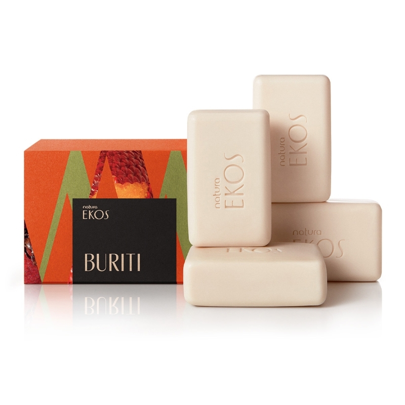 Sabonete Cremoso Ekos Buriti 4x100g
