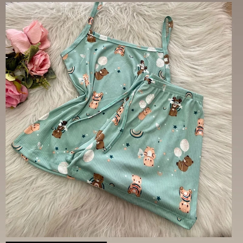 Pijama Alcinha Suede P
