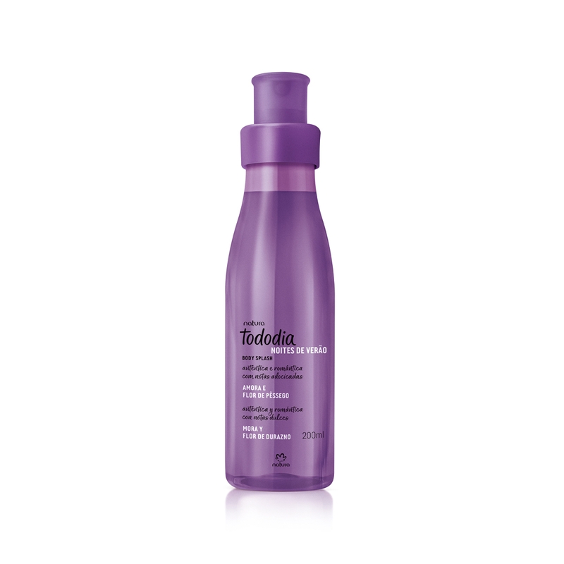 Presente Kit Creme nutritivo Amora e flor de pêssego 400 ml + Body Splash Amora e flor de pêssego 200 ml - foto 3