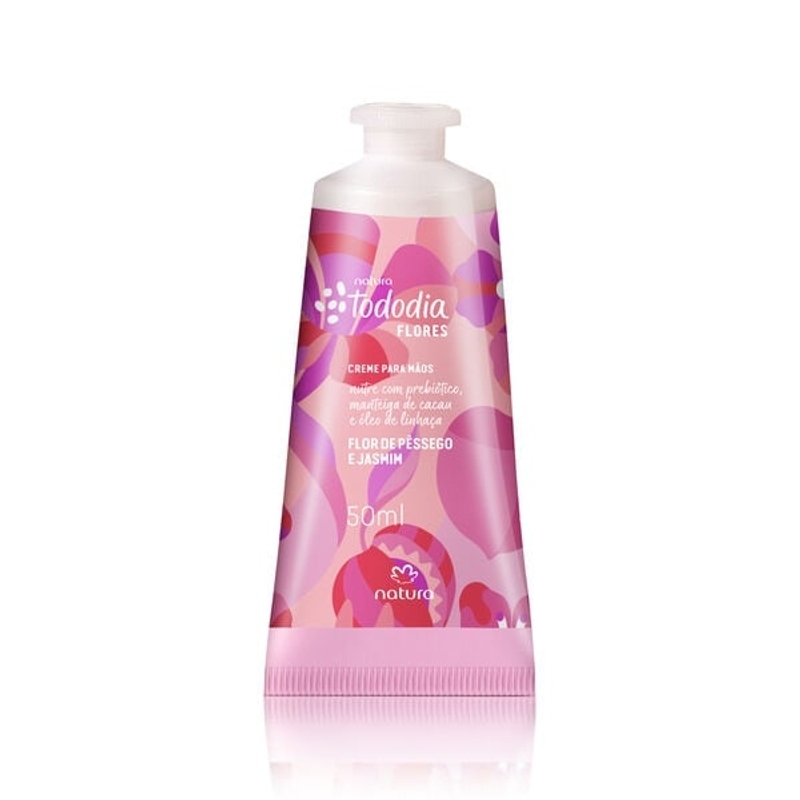 Creme Nutritivo para as Mãos Tododia Flor de Pêssego e Jasmim Flores - Oferta Válida Apenas No Pix