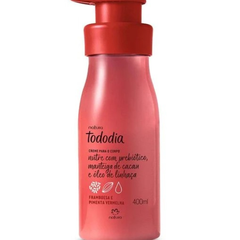 Hidratante Tododia Framboesa e Pimenta Vermelha 400ml
