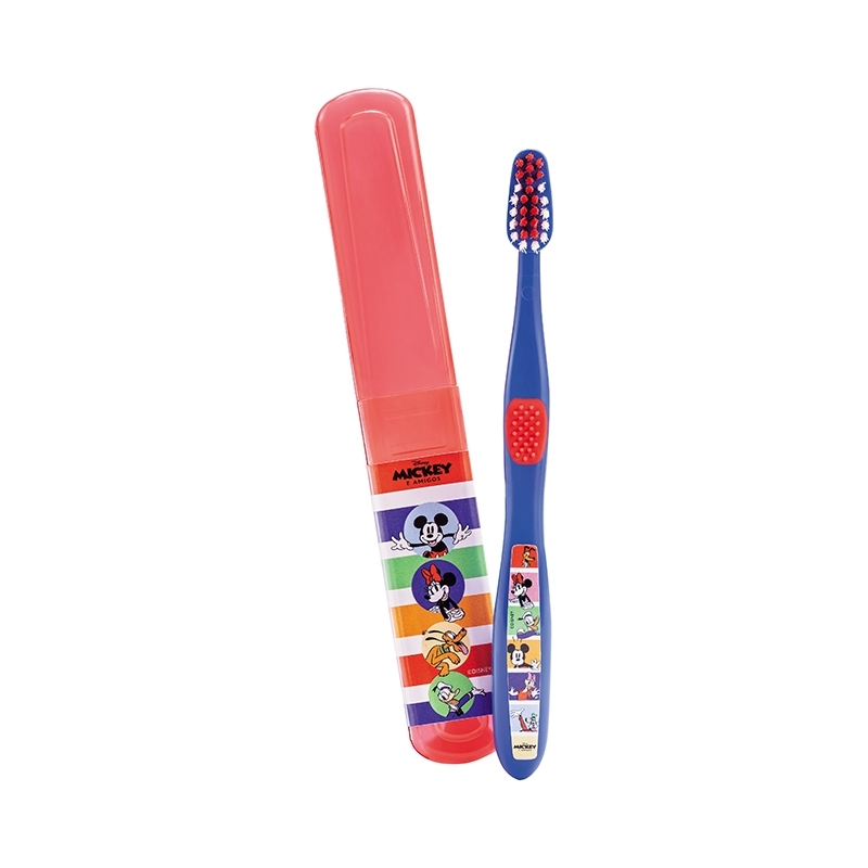 Escova Dental Infantil Mickey E Amigos
