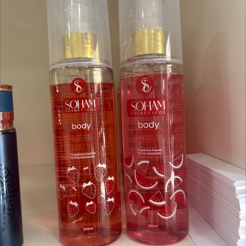 Body Splash Soham Cosméticos