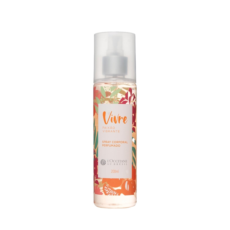 Spray Corporal Perfumado Vivre Paixão Vibrante 200ml