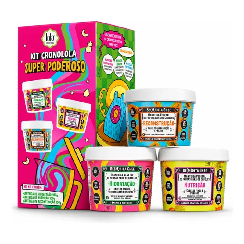 Kit Cronolola Super Poderoso Lola