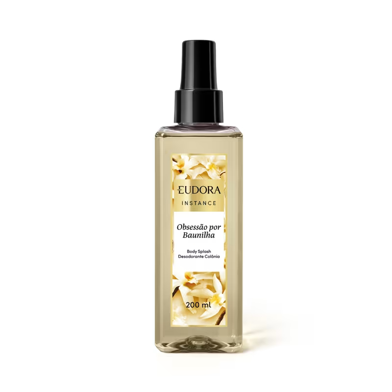 Body Splash Desodorante Colônia Instance Obsessão por Baunilha 200ml