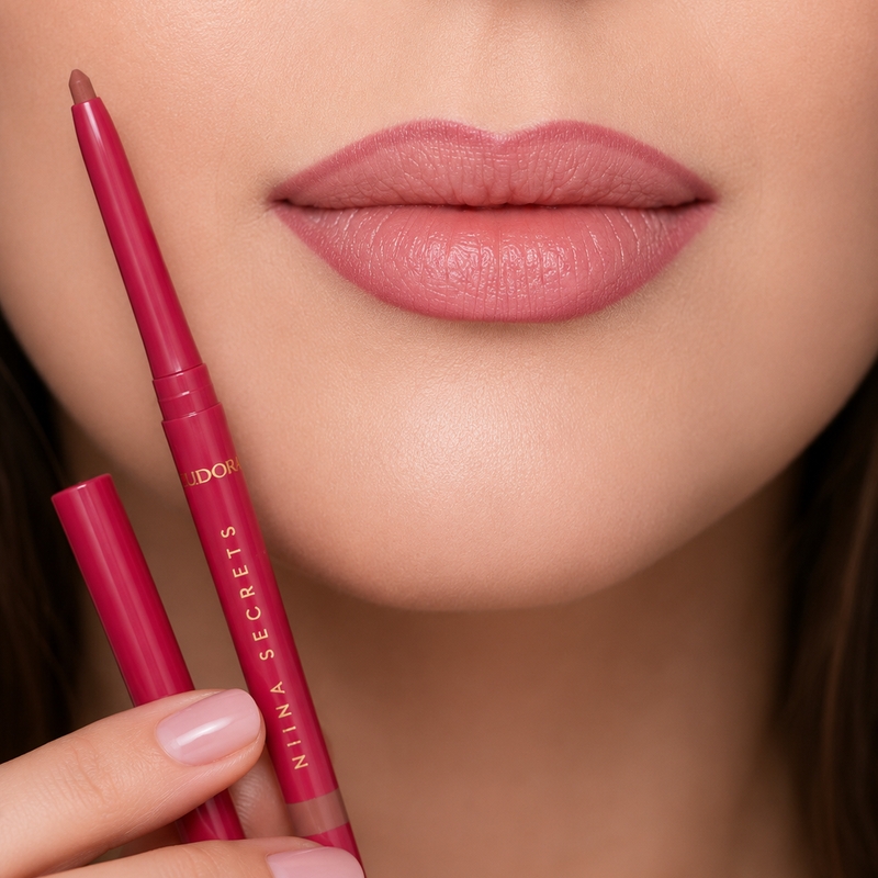 Lapiseira Labial Niina Secrets Soft Petals Rosé Pétala 1,2G