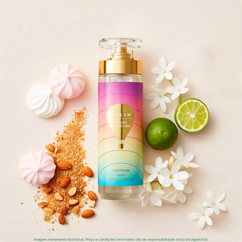 Dream Viagem Encantada Body Splash Colônia 200Ml - foto 3