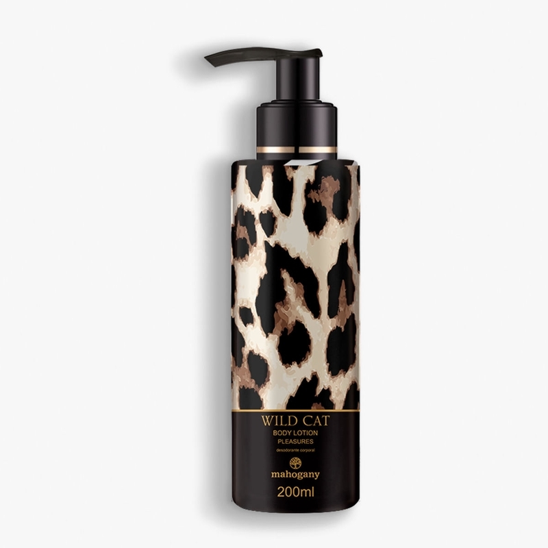Hidratante Desodorante Corporal Wild Cat 200ml Mahogany