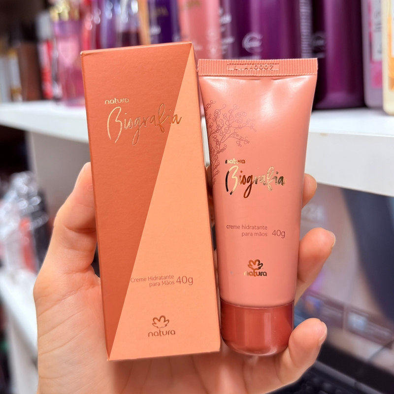 Creme  Hidratante Para Mãos Biografia Feminino