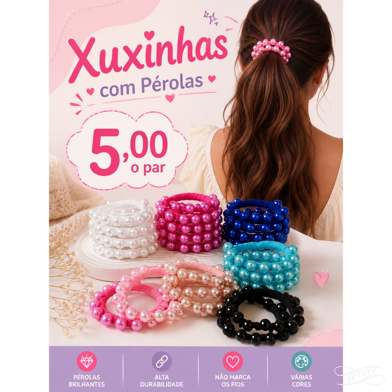 Xuxinhas Com Pérolas O Par