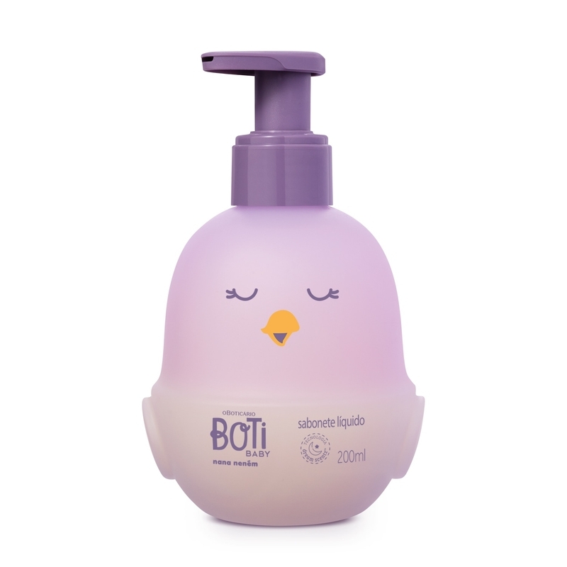 Sabonete Líquido Cabeça Aos Pés Boti Baby Nana Neném 200Ml