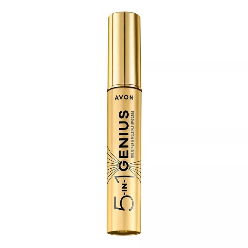 Avon Lash Genius Máscara Multibenefícios Preto - 10 ml
