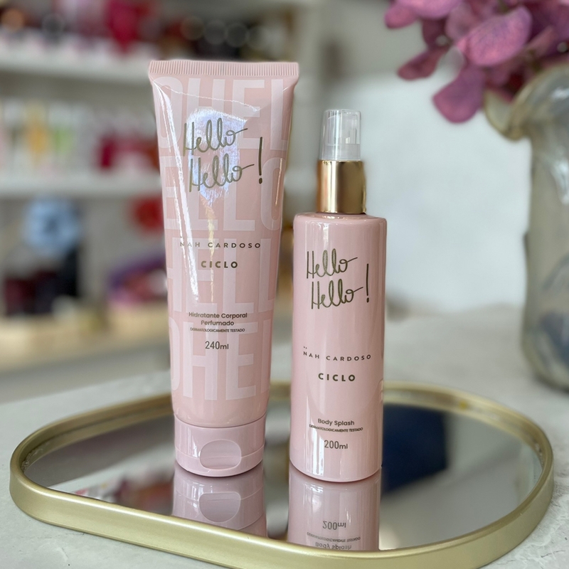 Combo Hello Hello Body Splash + Loção Hidratante