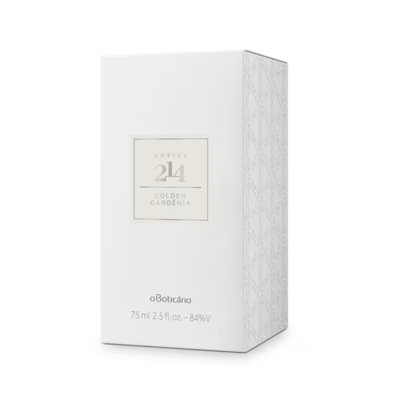 Botica 214 Golden Gardênia Eau De Parfum 75ml - foto 3