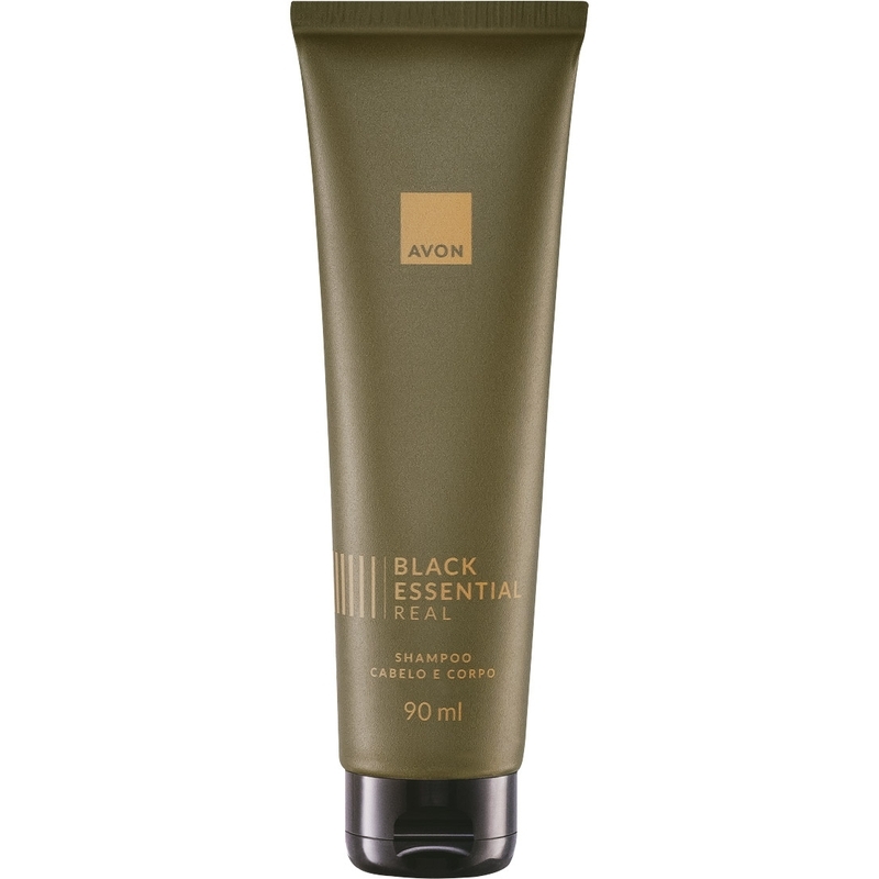 Black Essential Real Shampoo 90ml - 90 ml