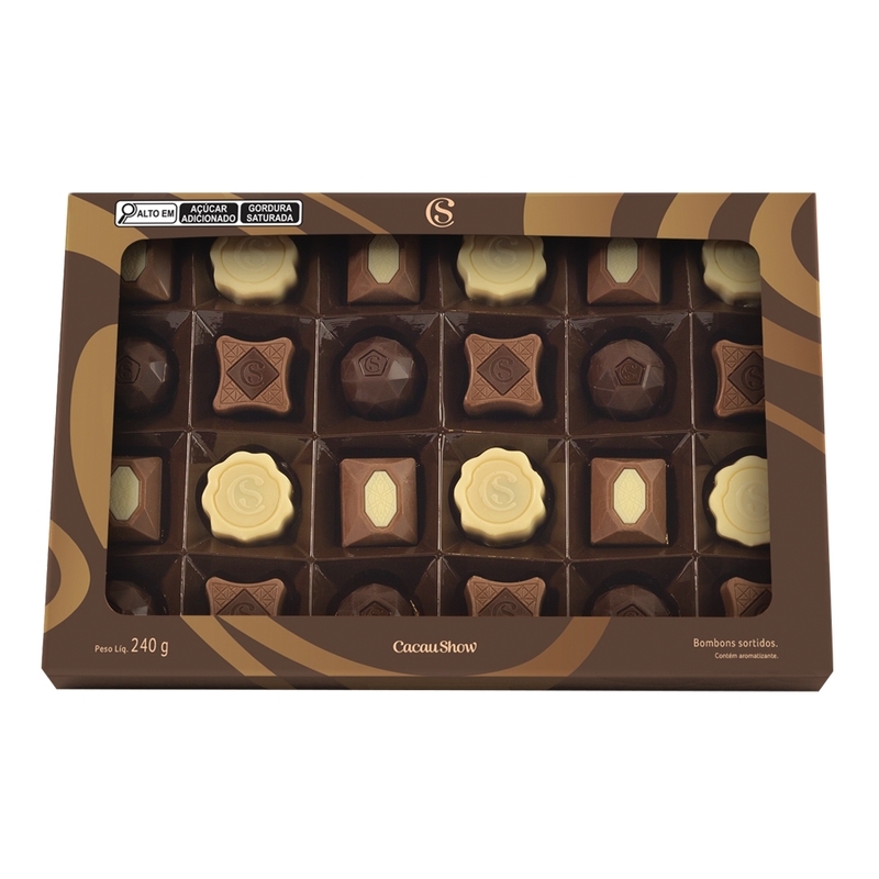 Caixa de Bombons Sortidos 240g