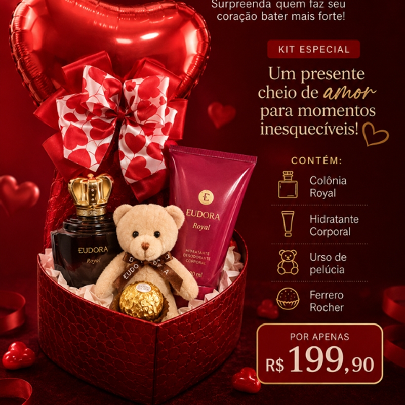 Cesta Namorados Royal Feminino