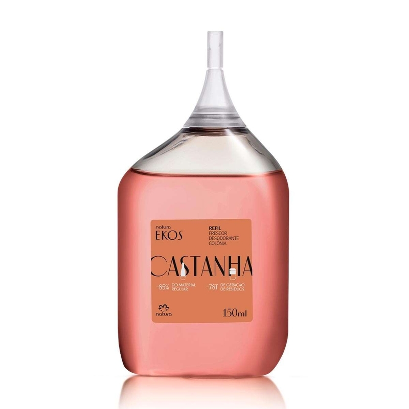 Refil colônia frescor castanha feminino - 150 ml