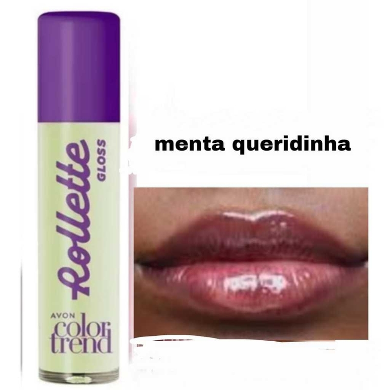 Color Trend Brilho Labial Rollette Menta Queridinha