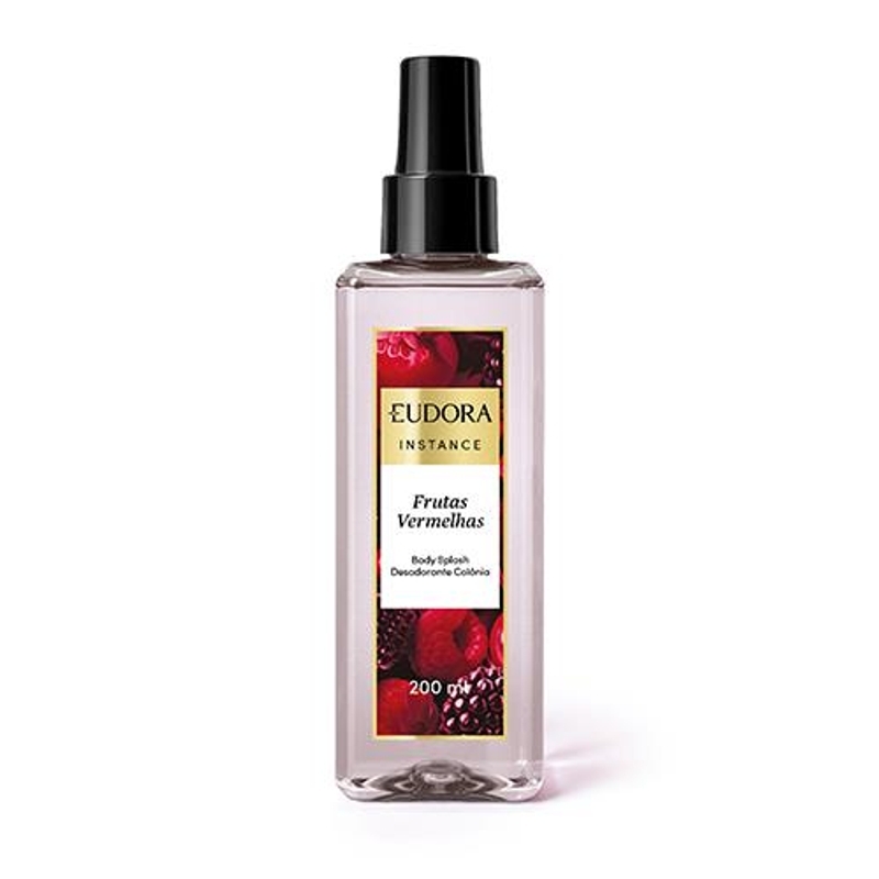 Spray Perfumado Desodorante Colônia Instance Frutas Vermelhas 200ml