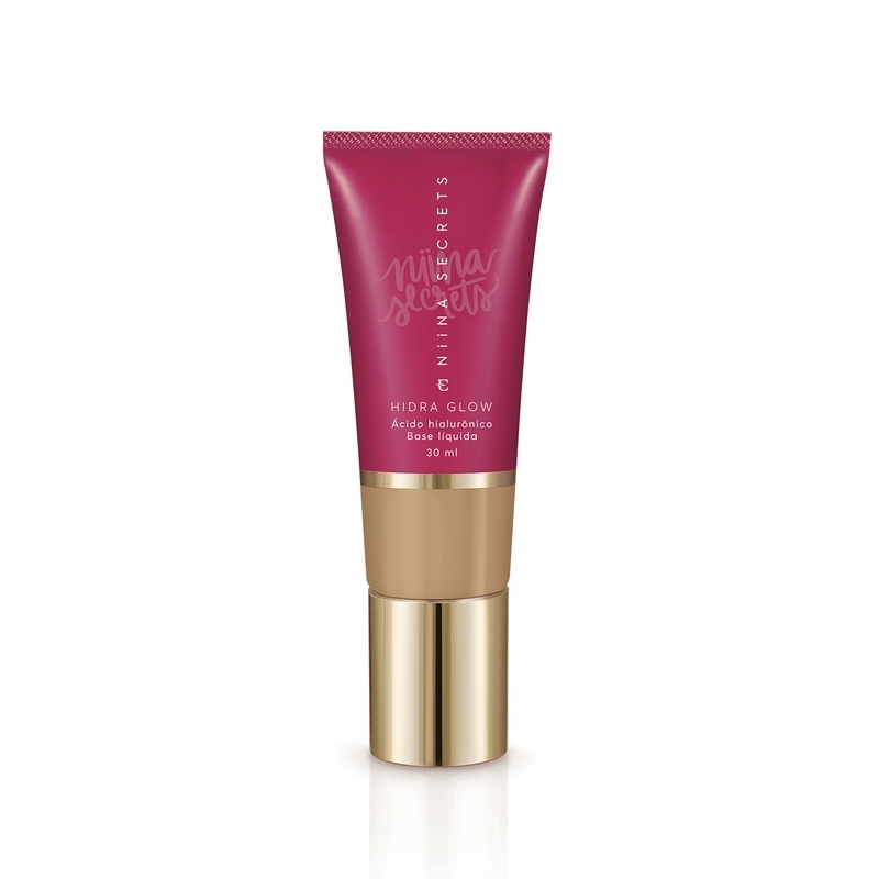 NIINA SECRETS HIDRA GLOW BASE LÍQUIDA COR 45, 30ML