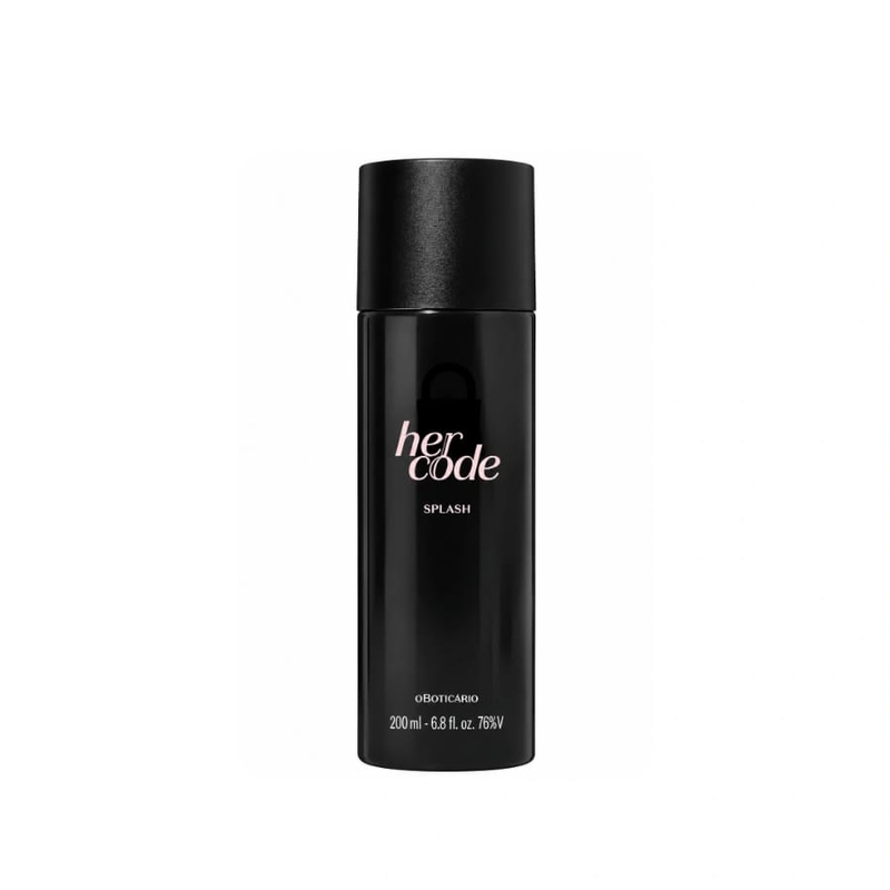 Body Splash Desodorante Colônia Her Code 200Ml