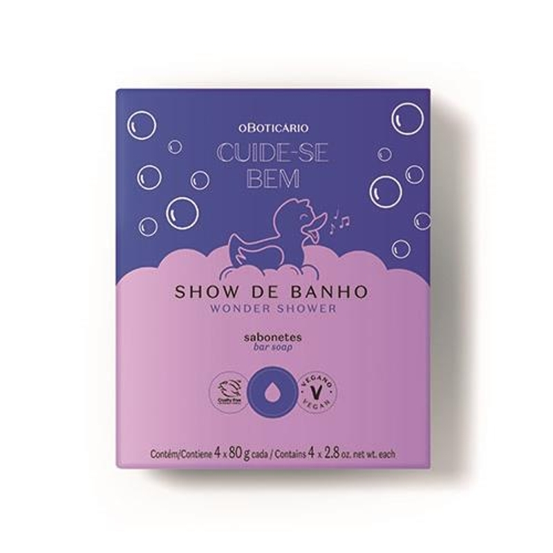 Sabonete Cuide-Se Bem Show De Banho 4x80g cada
