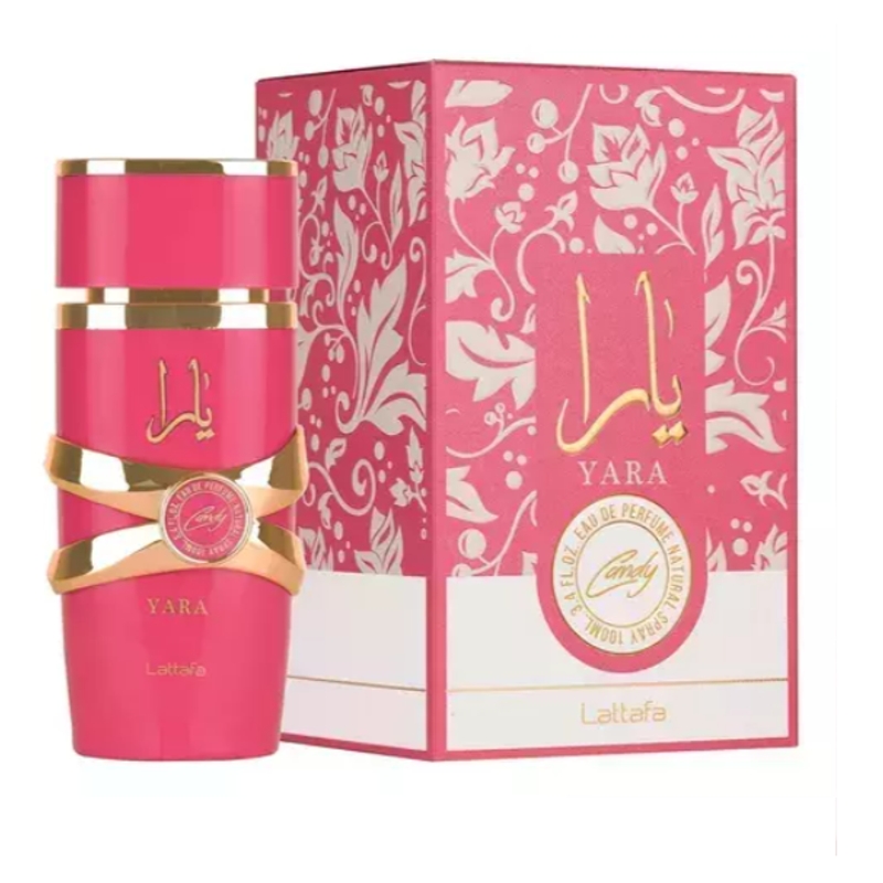Yara Candy Lattafa Eau de Parfum 100ml - Perfume Feminino