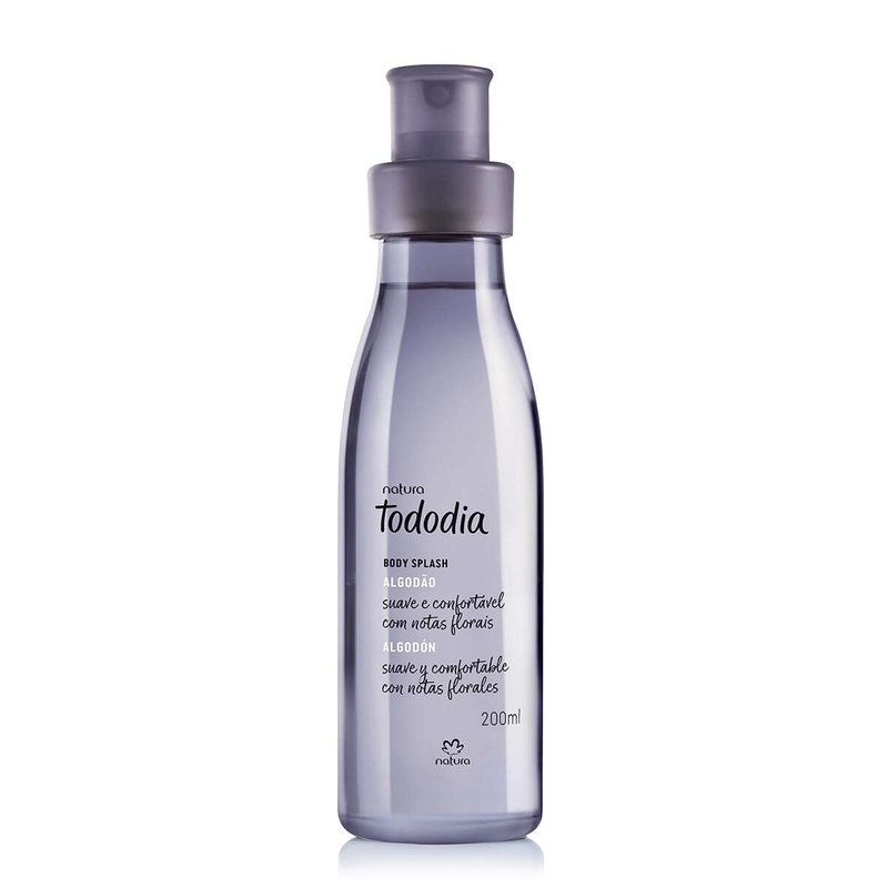 Body Splash Tododia Algodão Natura 200 ml
