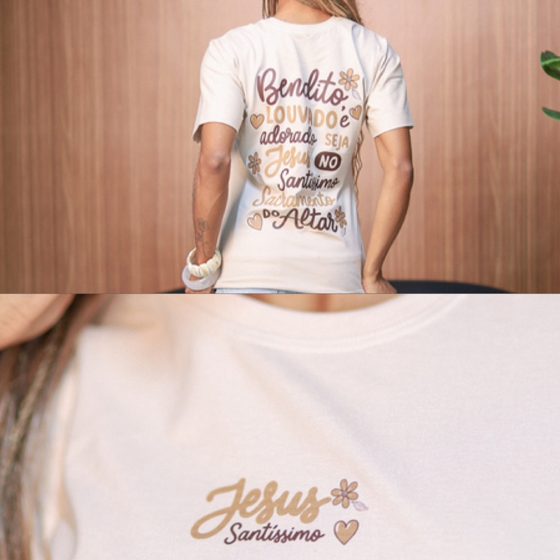 Tshirt Jesus Santíssimo M
