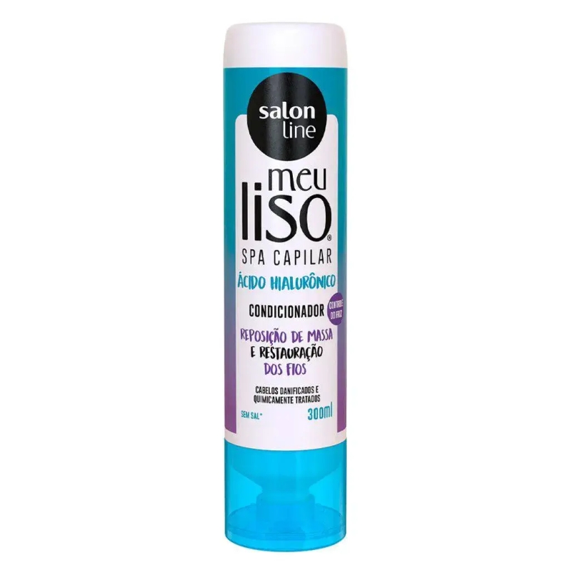 Condicionador Salon Line Meu Liso Spa Ácido Hialurônico Hidratante 300ml